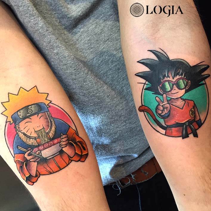 tatuaje manga brazos logia barcelona salamone