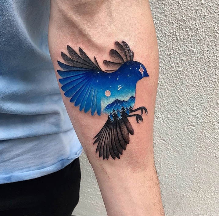 Owl Tattoo Cool Hand Gianluca