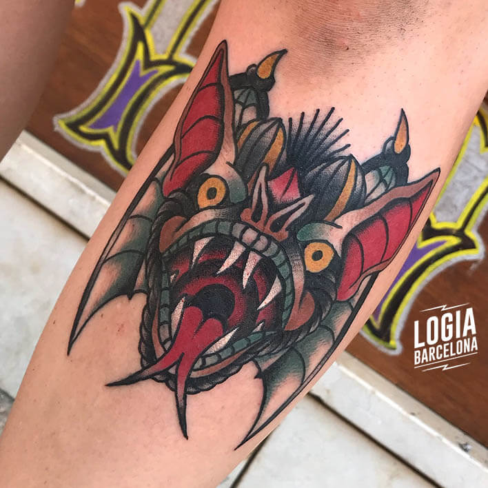 Tatuajes de murciélagos Logia Tattoo Barcelona