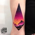Tatuaje montaña