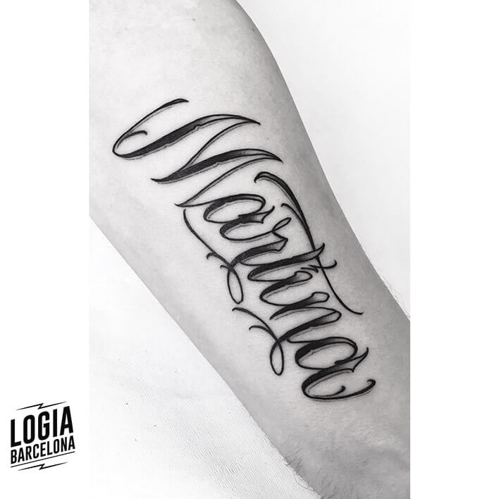 tatuaje lettering