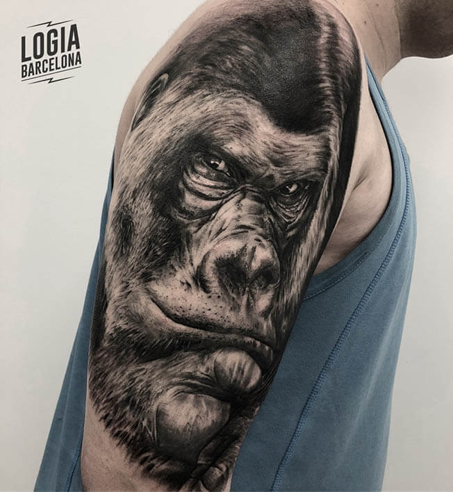 11 Gorilla tattoo ideas  gorilla tattoo gorilla cool tattoos