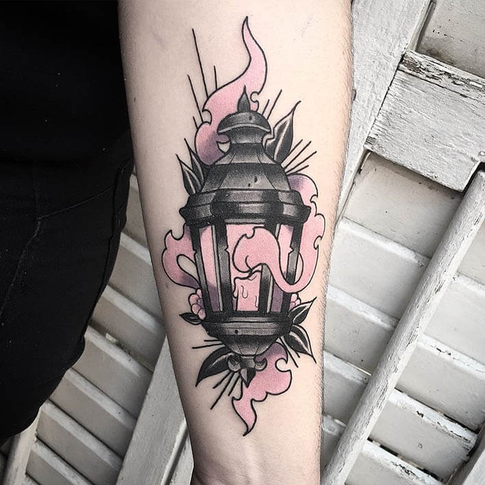 tatuaje farol Victor Dalmau logia tattoo