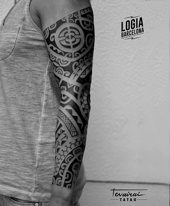 Tatuaje_Maori_Polinesian_Tevairai_Logia_Barcelona_04