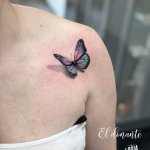 Tatuaje mariposa 3D