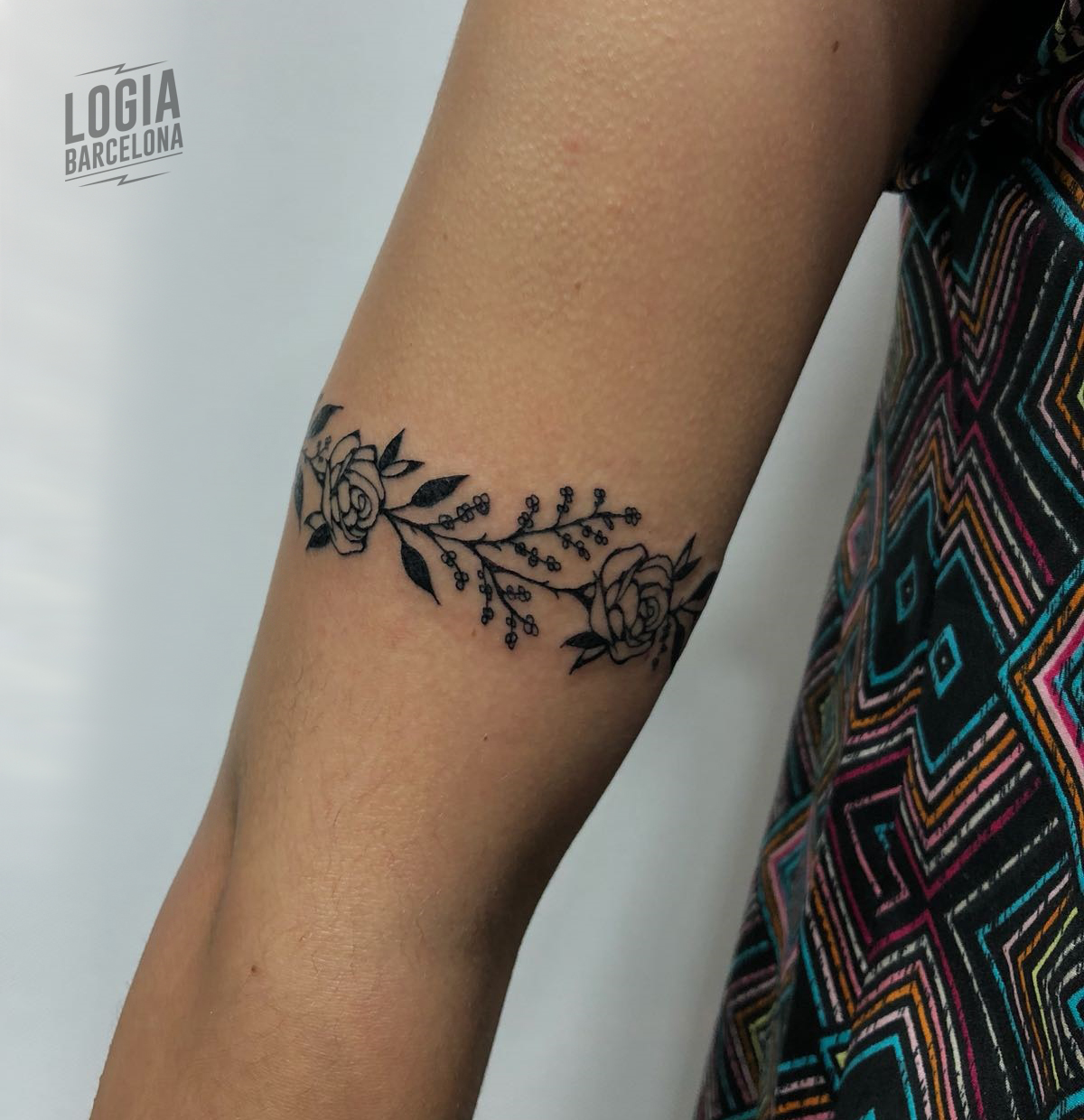 almuerzo cuerda Buzo Tatuaje pulsera para mujer | Logia Tattoo Barcelona