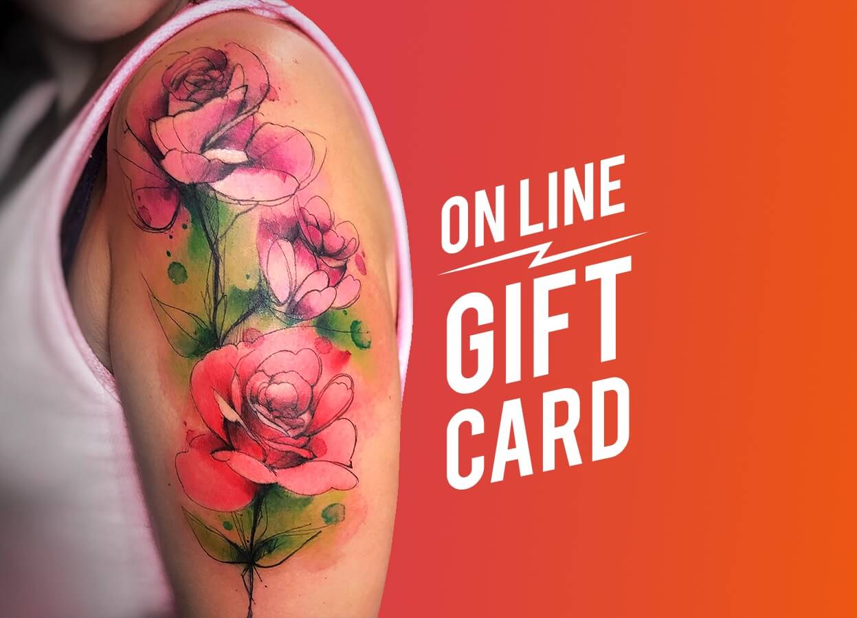 Tattoo gift card