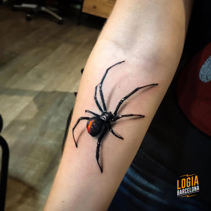 Significado del tatuaje de araña