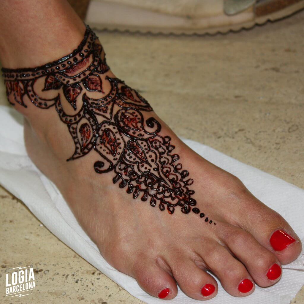tatuajes de henna negra