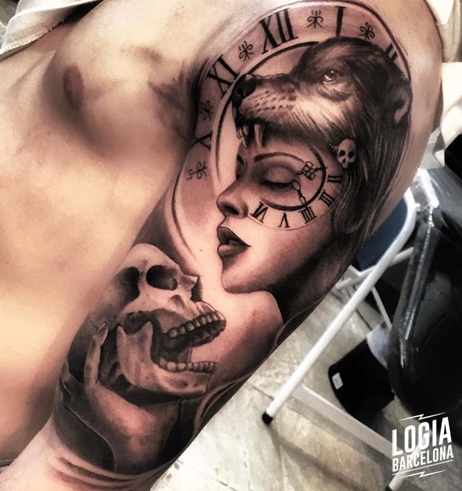 tatuajes vida y muerte