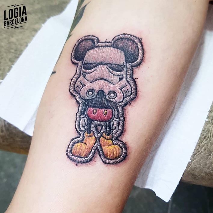 Tatuaje stormtrooper star wars tattoo disney 