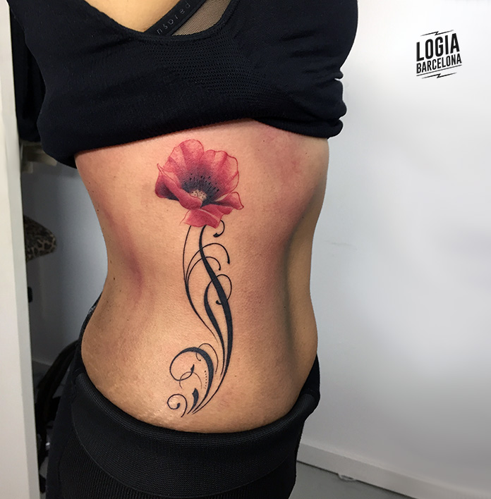 poppy tattoo