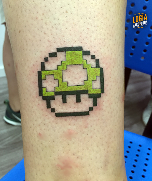 Tatuajes Mario Bros | Logia Tattoo Barcelona