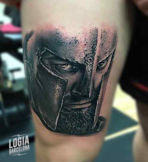 tatuaje gladiador 