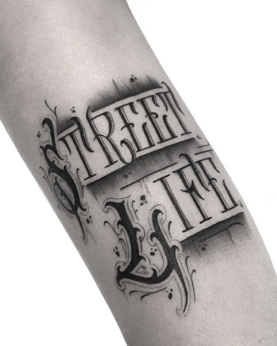 Tatuajes lettering | Logia Tattoo Barcelona