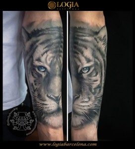 tatuaje-brazo-tigre-Logia-Barcelona-Alexei      