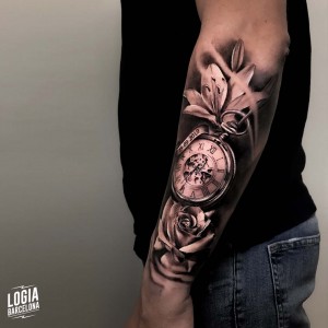 tatuaje_brazo_reloj_logiabarcelona_davids