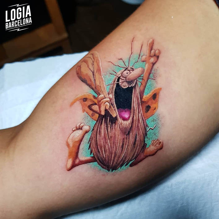 Tatuagem Bordada das Tartarugas Ninja by : @dudalozanotattoo