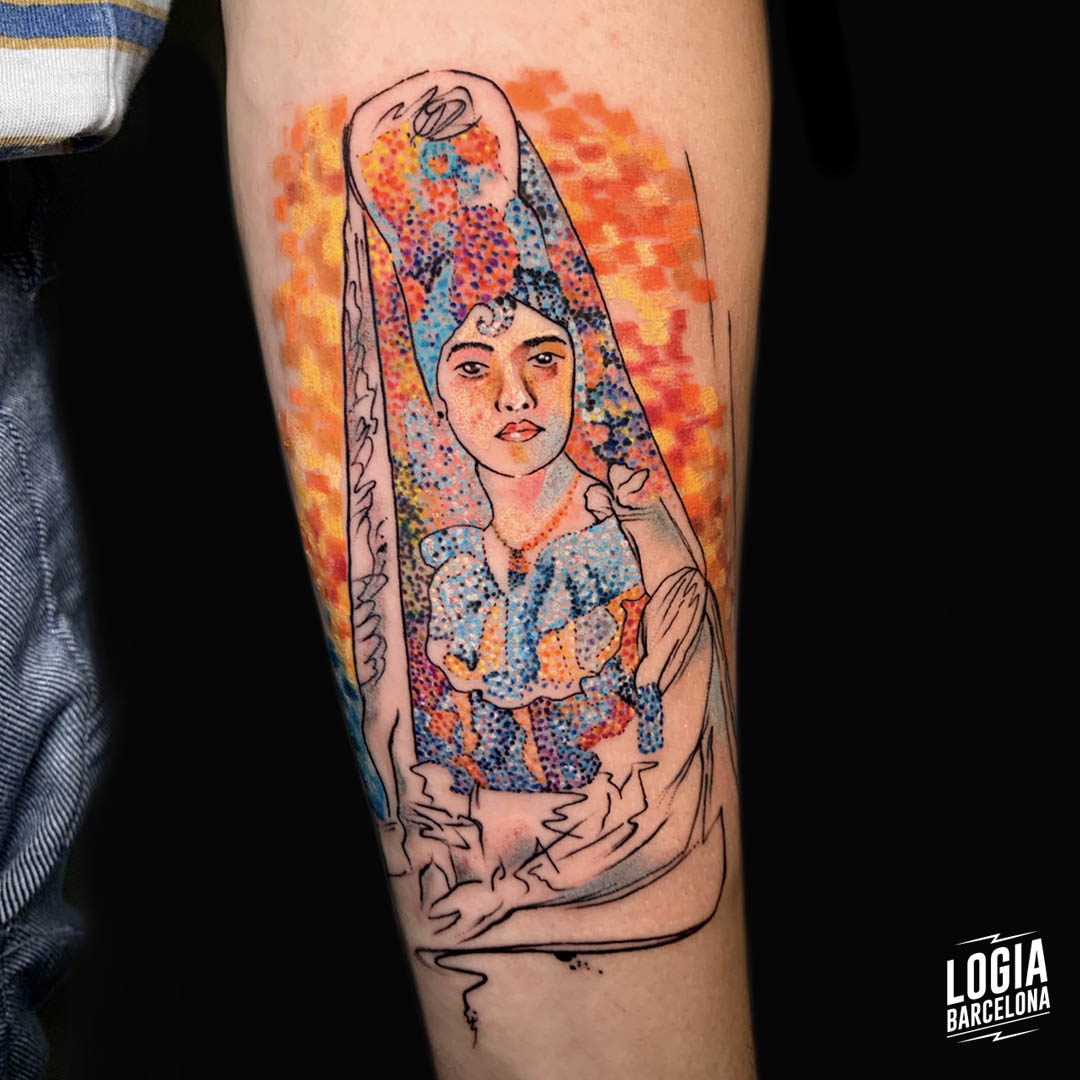 tatuaje_brazo_folclorica_logiabarcelona_kathycaboom