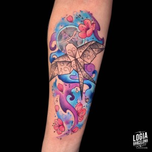tatuaje_brazo_pajaro_papel_logiabarcelona_kathycaboom