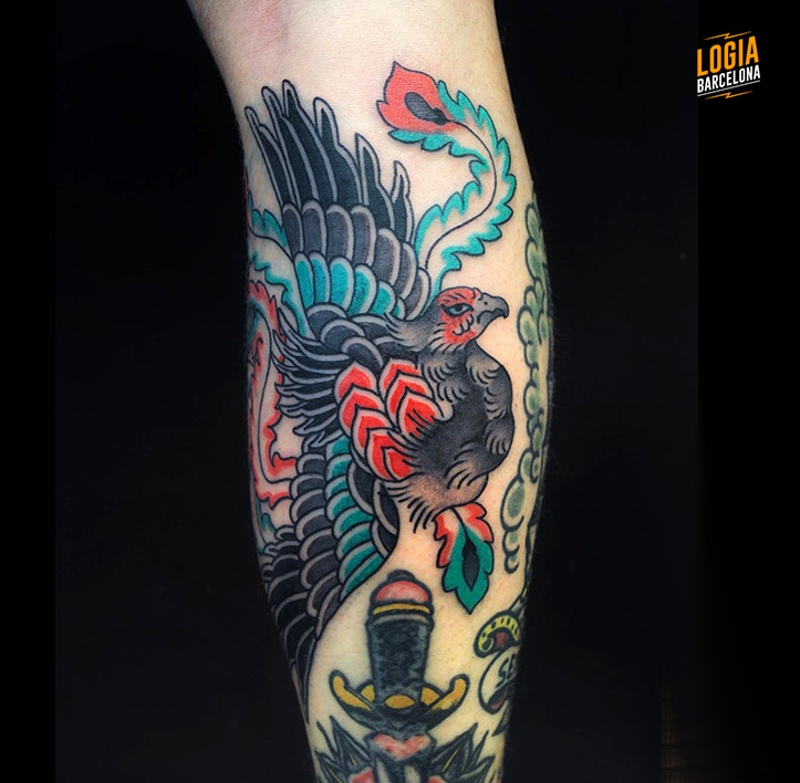 tatuaje_japones_fenix_brazo_lelectric_Logia_Barcelona