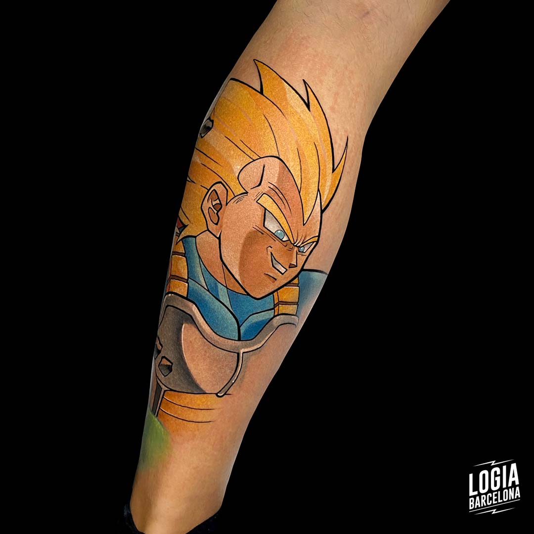 Nenhuma descrição de foto disponível.  Tatuajes de vegeta, Diseños de  tatuaje de dragón, Dibujos de dragón