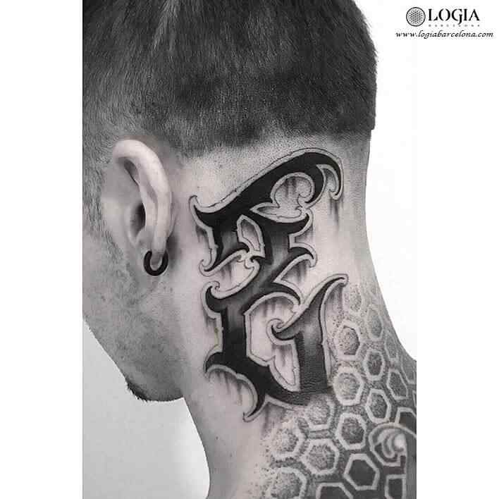 tatuaje-lettering-nuca-moskid-logia-barcelona     