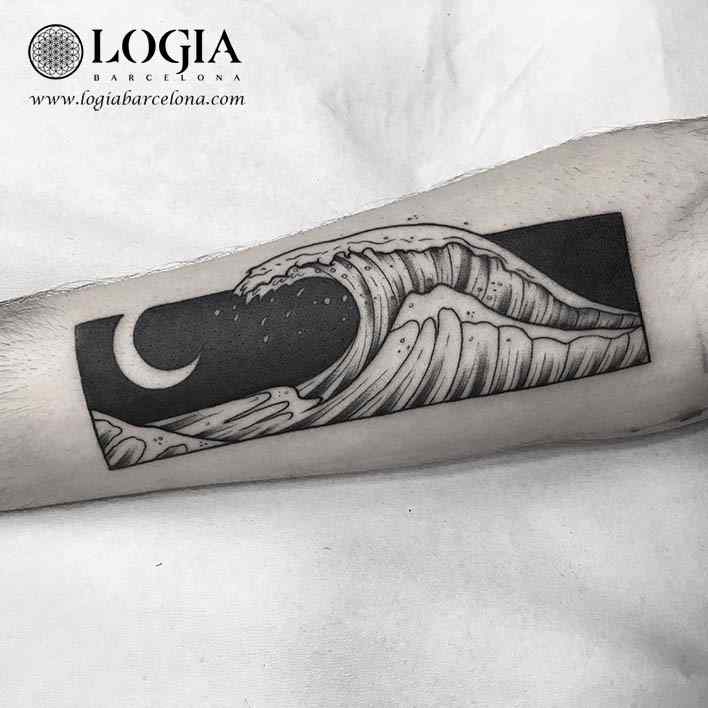 tatuaje del mar Logia Barcelona